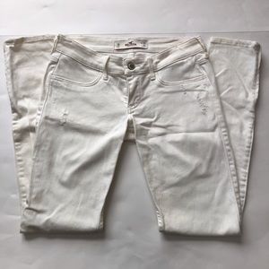 🌈Hollister white jeans